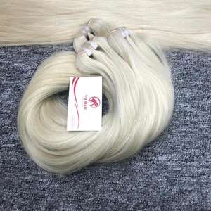 ผมต่อแบบมนุษย์บริสุทธิ์100% เรมี่เครื่องยืดผม100gr คู่ - Product Image 1