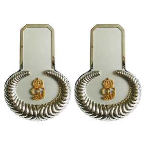 Hombreras con Flecos de Alta Calidad, Reutilizables, de Tela, con Hilo Metálico Dorado, Bordadas, para Uniformes - Product Image 2