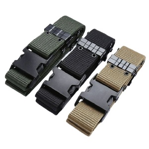 High Quality Adjustable Combat Tactical Nylon Belt for <b>Men</b> Outdoor Personal Defense Equipment-Wholesale - Product Image 1