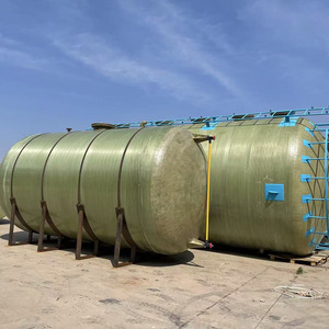 Réservoir de stockage FRP horizontal vertical de 500 gallons pour stockage d'acide utilisation chimique fournisseur de machines de traitement de l'eau - Product Image 4