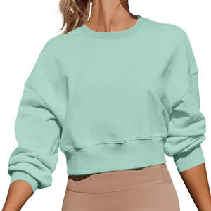 Kivotech Fabricant de sweat-shirts à col rond et courts, fournisseur de pulls en polaire confortables, vente en gros de sweat-shirts pour femmes tendance - Product Image 6