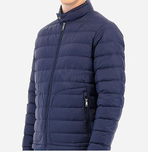 Chaqueta acolchada impermeable de invierno para hombre personalizada con cierre de cremallera Material de tela de nueva condición su requisito - Product Image 5