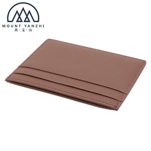 ซองใส่บัตรสำหรับผู้ชายผู้หญิงที่ใส่บัตรที่ใส่บัตรหรูหราออกแบบได้เองพร้อมการป้องกัน RFID - Product Image 3