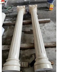 GuangZhou Brothers Stone - Columnas Redondas de Piedra Natural de Estilo Europeo, Diseño de Edificios de Lujo, Columnas Romanas de Mármol Sólido - Product Image 5