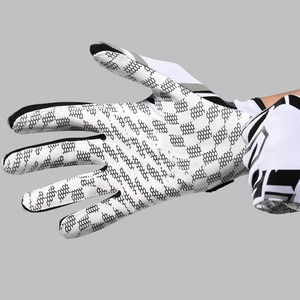 Nouvelle conception Gants de football américain professionnels personnalisés en latex imperméables à écran tactile à bas prix pour adultes, jeunes et enfants - Product Image 3