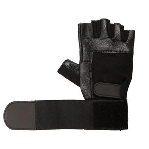 Gants de musculation pour la salle de sport, achat en gros, longs bracelets de poignet, cuir, musculation, gants de musculation pour la salle de sport - Product Image 3
