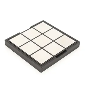 Boîte de jeu Tic-Tac-Toe en bois avec aluminium pour enfant par Target World - Product Image 5