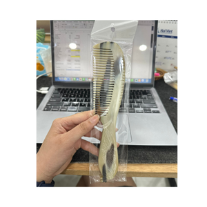 หวีผมเขาควายและหวีเคราหวีนวดผมฮอร์นทำมือจากโรงงานเวียดนามรูปแบบใหม่ - Product Image 1