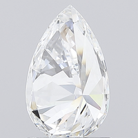 Diamant en vrac de 1,17 carat, forme poire, couleur CVD D, clarté VVS2, IGI, pour bijoux personnalisés, bagues de fiançailles