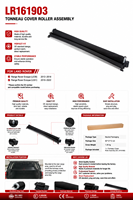 Pare-soleil panoramique de haute qualité pour toit ouvrant OE LR161903 pour Land Rover Defender 90 110 130 L663 Pièces automobiles