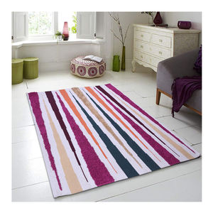 Alfombras tejidas de algodón lavables 100% de calidad superior hechas a mano bordadas en 3D ampliamente vendidas para oración y uso doméstico para cualquier habitación - Product Image 1