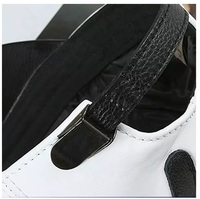 Sombrero de cuero de 5 paneles/gorras de cuero personalizadas/gorra SnapBack de ala plana de cuero