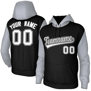 Pull à capuche avec logo personnalisé Quantité OEM Logo réfléchissant personnalisé Impression sur plaine Sweats à capuche grande taille pour hommes pour tenue décontractée - Product Image 4