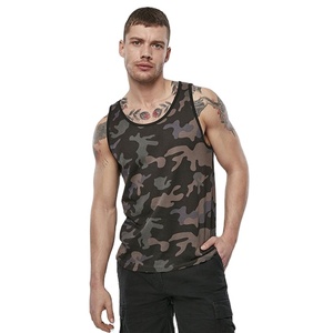 Chaleco para Hombre Personalizado al por Mayor, Camuflaje, Sublimación, Estilo Vintage, Deportivo, a la Moda, con Alto Contenido de Elastano, Camiseta sin Mangas Personalizada para Gimnasio - Product Image 4