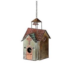 Nouveaux accessoires de jardin Cage à oiseaux galvanisée et abri pour oiseaux Cages pour animaux de jardin Maison pour animaux de compagnie Cage à oiseaux en métal Designer Lit pour animaux de compagnie - Product Image 2