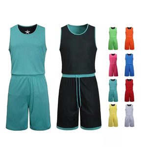 Ensembles de basket-ball personnalisables OEM uniformes à séchage rapide et respirants au prix de gros vêtements de basket-ball personnalisés - Product Image 4