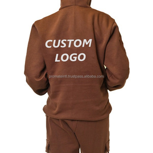 Ropa 3D Puff Impresión Sudadera con capucha de gran tamaño de peso pesado French Terry Hoodies Hombres Sudaderas con capucha Fabricantes Mezcla de algodón personalizada - Product Image 3