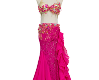Costume deux pièces pour homme avec blazer et pantalon à paillettes, en polyester brillant et respirant, idéal pour la scène, les soirées, les boîtes de nuit, les spectacles de danse orientale, personnalisable