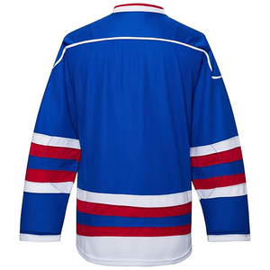 Camiseta de hockey sobre hielo de entrenamiento de equipo de hombres de alta calidad, uniformes deportivos personalizados, aparejos, sarga, ropa de hockey sobre hielo - Product Image 6