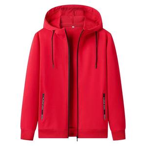 High Quality Winter Lightweight Hooded Casual Solid Pattern Men Tracksuit with Breathable Quick Dry Fabric Custom Design - Product Image 6