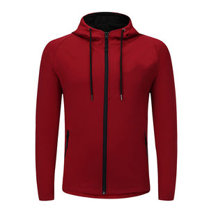 Sweat à capuche zippé pour homme, style streetwear, coupe ample et courte, effet délavé à l'acide, effet décoloré par le soleil, 480 g/m², lourd, avec strass - Product Image 1