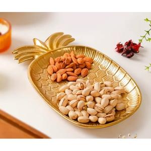 ถาดเสิร์ฟอาหารโลหะคุณภาพมาตรฐาน ดีไซน์โดดเด่น สไตล์โบราณ สำหรับตกแต่งโต๊ะอาหาร - Product Image 2