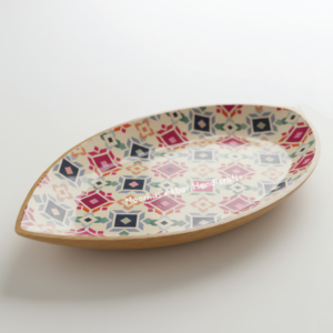 Platos Redondos de Madera Esmaltada Duraderos, Diseño Natural Sostenible, Plato Seguro para Comer y Servir, Estilo Atemporal, Proveedor Mayorista - Product Image 6