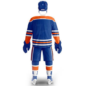 Logo personnalisé Shorts vêtements de sport ensembles d'uniformes pour hommes en gros jeunes vêtements de hockey sur glace - Product Image 2