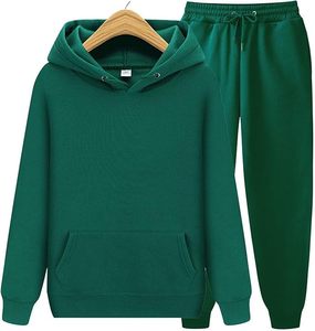 Quality Custom OEM LOGO Blank Digital Print Men's Winter Hooded Streetwear for Sweatpants Casual Oversized Hoodie <b>Joggers</b> Set - Product Image 5