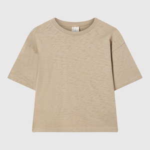Camiseta corta de algodón transpirable para mujer, camiseta estampada a la moda para ropa de calle informal y trajes de verano - Product Image 3