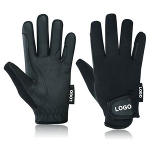2026ถุงมือหนังขี่ม้าแบบเต็มนิ้วสำหรับฤดูหนาวถุงมือป้องกันการลื่นพร้อมฟังก์ชั่นป้องกันหน้าจอสัมผัส - Product Image 5