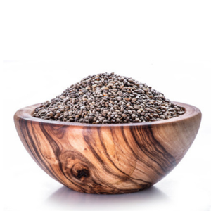 Graines de chia indiennes biologiques-Crues, sans OGM, riches en fibres, oméga-3, sans gluten, riches en protéines, antioxydants, sans additifs - Product Image 1