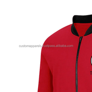 Veste universitaire en laine personnalisée avec manches en cuir, broderie graphique audacieuse, manteau coupe-vent streetwear - Product Image 5