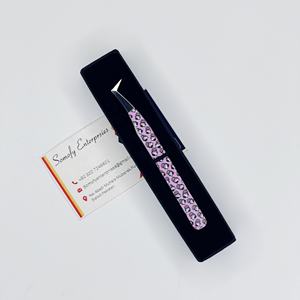 Pinzas para Extensión de Pestañas de 10 mm, Diseño de Gatito, Color Rosa, Acero Inoxidable, Logotipo Personalizado, Precisión Profesional, Duraderas - Product Image 3