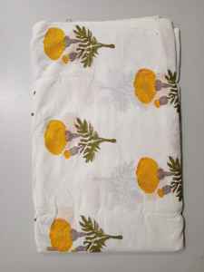 New Beautiful Hand Block Print <b>Fabric</b> Handmade Decorative Floral Print <b>Fabric</b> <b>Indian</b> Jaipuri Print <b>Fabric</b> - Product Image 2