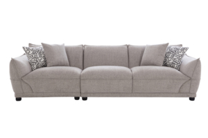 Juego de Sofás de Lujo Modernos y Cómodos para Sala de Estar, Comedor u Hotel, 3+2+2 Plazas, Tapizado en Tela, Seccional, Minimalista - Product Image 2