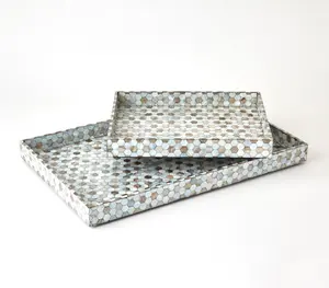 Wholesaler High quality best selling impressive Mother of pearl inlaid Serving Tray made in Vietnam