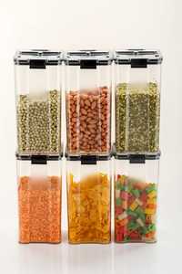 หนัก1700มล. ภาชนะล็อคแบบสุญญากาศกันรั่ววางซ้อนกันได้เหมาะสำหรับห้องครัวและใช้ในสำนักงาน - Product Image 2