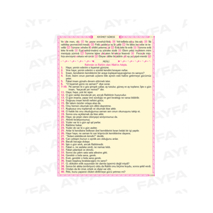 Livre de prières de taille moyenne 16,5x24 cm, couverture en carton rigide rose, Yasmin et prières pour l'éducation - Product Image 6