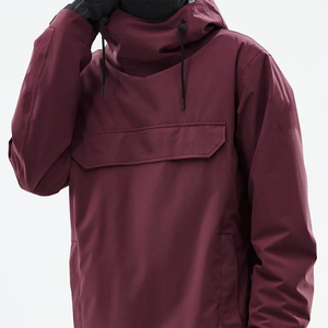 Nueva llegada de moda pulóver nuevo diseño personalizado logo hombres capa de lluvia ligero impermeable a prueba de viento de secado rápido suave hombres capa de lluvia - Product Image 6