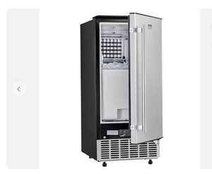 Machine à glaçons électrique encastrable sous comptoir DB 80 Lbs/Jour avec porte réversible pour usage domestique et hôtelier - Product Image 4