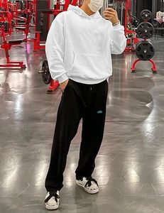 Sudadera con capucha de invierno de corte Regular personalizada 2025 Streetwear sudadera hombres mujeres gimnasio Fitness Boutique moda OEM suministro al por mayor 100% - Product Image 2