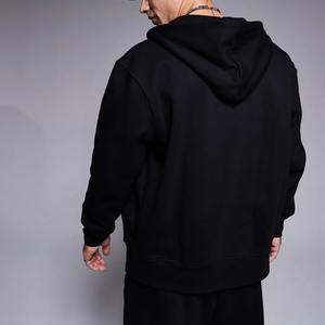 Service OEM – Nouveau Hoodie d'Hiver Décontracté à Capuche avec Fermeture Éclair, Impression Numérique Effet Délavé, Léger, Couleur Unie, Séchage Rapide - Product Image 4