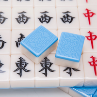 Machine à Mahjong Vente en gros Cartes spéciales Grandes tuiles Mahjong Mahjong mélamine magnétique entièrement automatique pour la maison