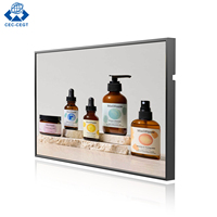 Pantalla Digital de Menú de 50 Pulgadas, Reproductor de Publicidad Comercial Android, Señalización Digital LCD para Montaje en Pared Interior, con Punto de Acceso WiFi 2.1