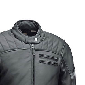 Otoño Invierno Hombres Piel de oveja genuina y chaquetas de cuero de piel de vaca Chaqueta de invierno de cuero de nuevo diseño de alta calidad - Product Image 5