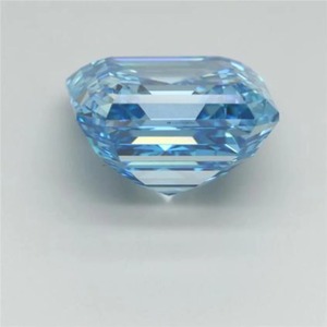 Diamant de laboratoire de qualité supérieure, taille Asscher, 1,00 carat, VS1, bleu fantaisie, certifié IGI, prix d'usine, fournisseur en gros, livraison - Product Image 4