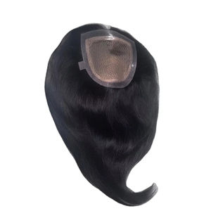 Miraje Topper capillaire pour femme en cheveux Remy indiens, base en soie, ondulations naturelles et profondes, haute densité BD - Product Image 4