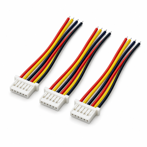 Faisceau de câbles connecteurs personnalisés JST <span class=keywords><strong>SH</strong></span> GH ZH PH XH, pas de 1,0, 1,25, 1,5, 2,0, 2,54 mm, 2/3/4/5/6 broches - Product Image 1