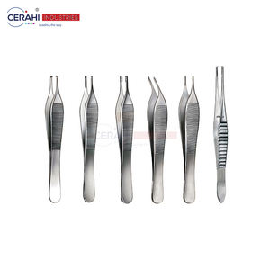 Mini pince Adson professionnelle et ensemble de pinces marron CVD Micro Dissection et Instruments de manipulation des tissus Rétracteur en acier - Product Image 1